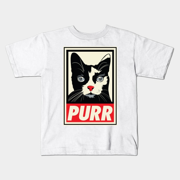 Purr Kids T-Shirt by rcaldwell